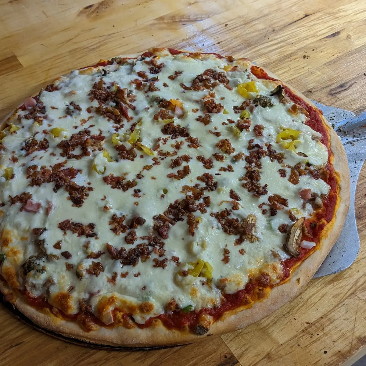 18 Inch 2 Topping Thin Crust Pizza