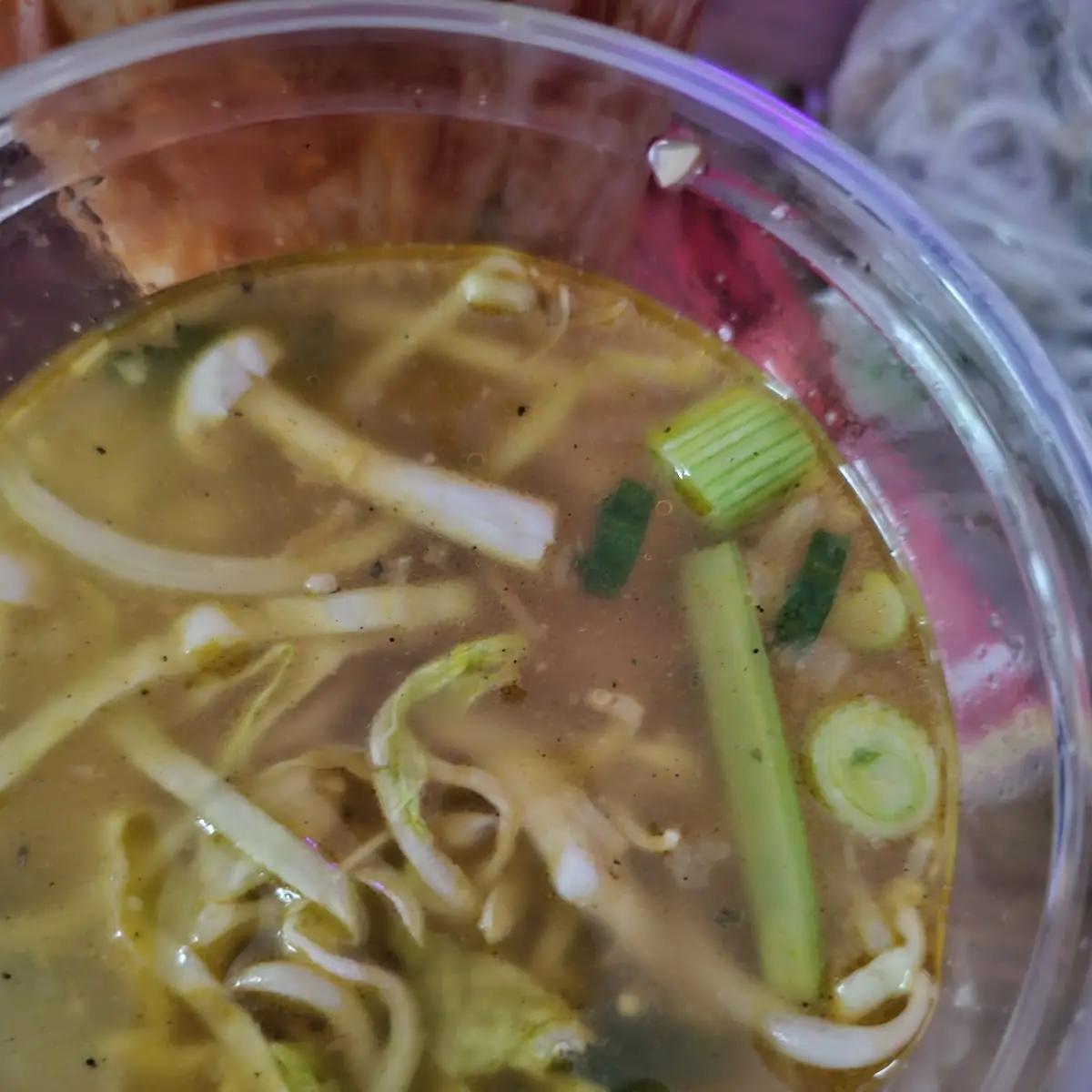 Char Sui Noodle Soup