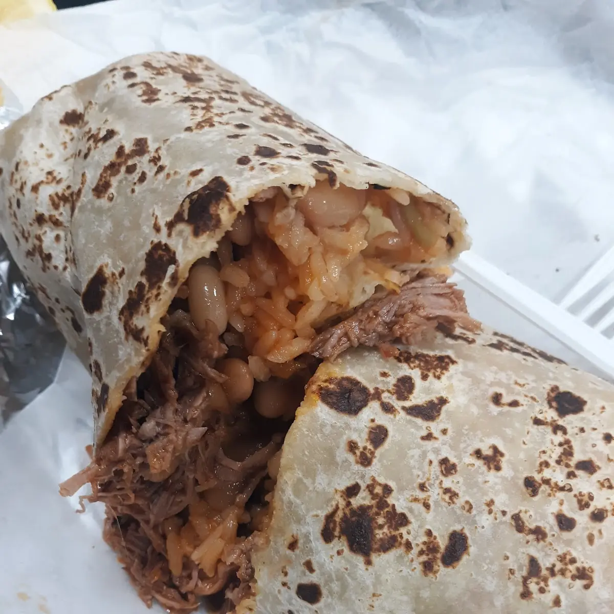 Chile Colorado Burrito