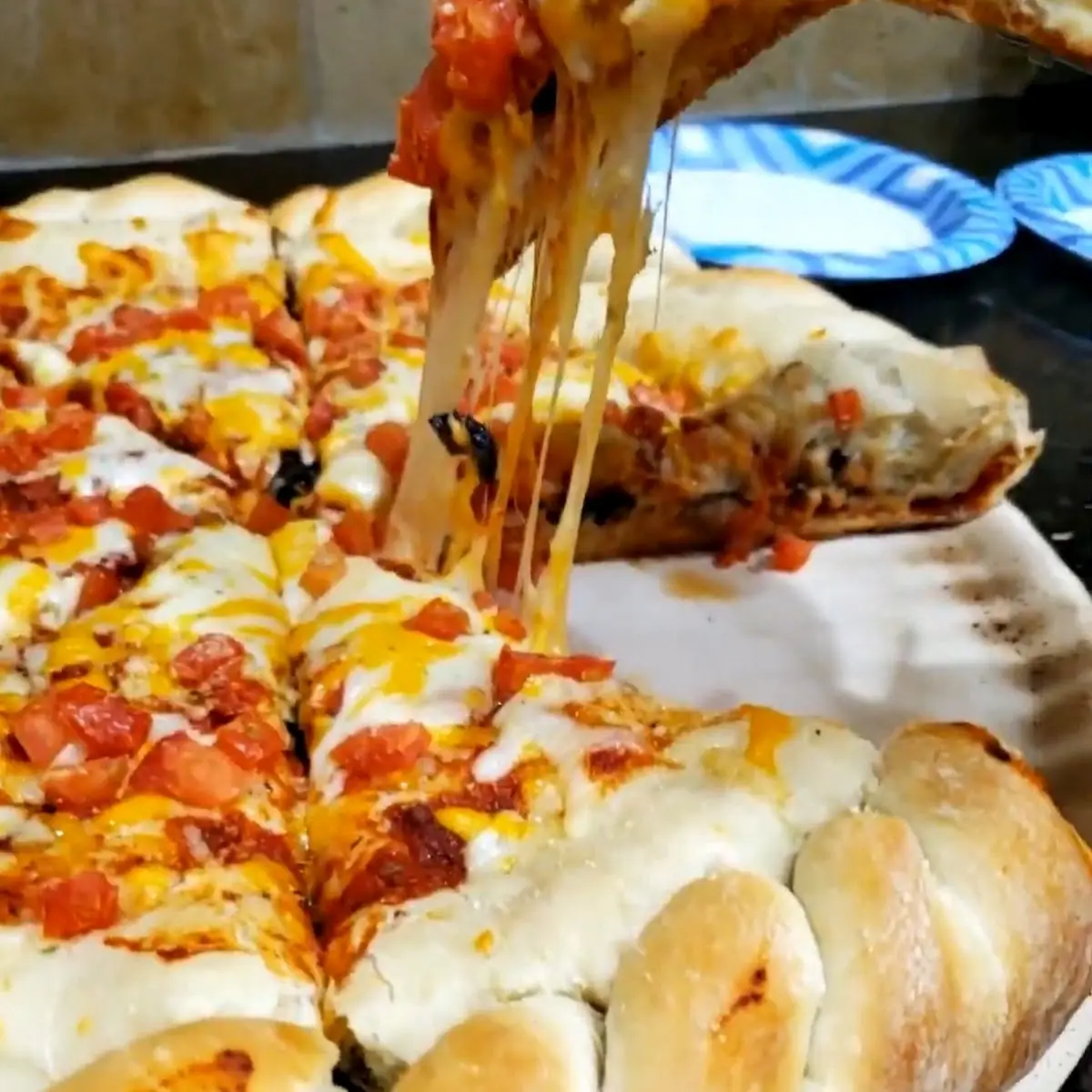 Stuffed Pizza