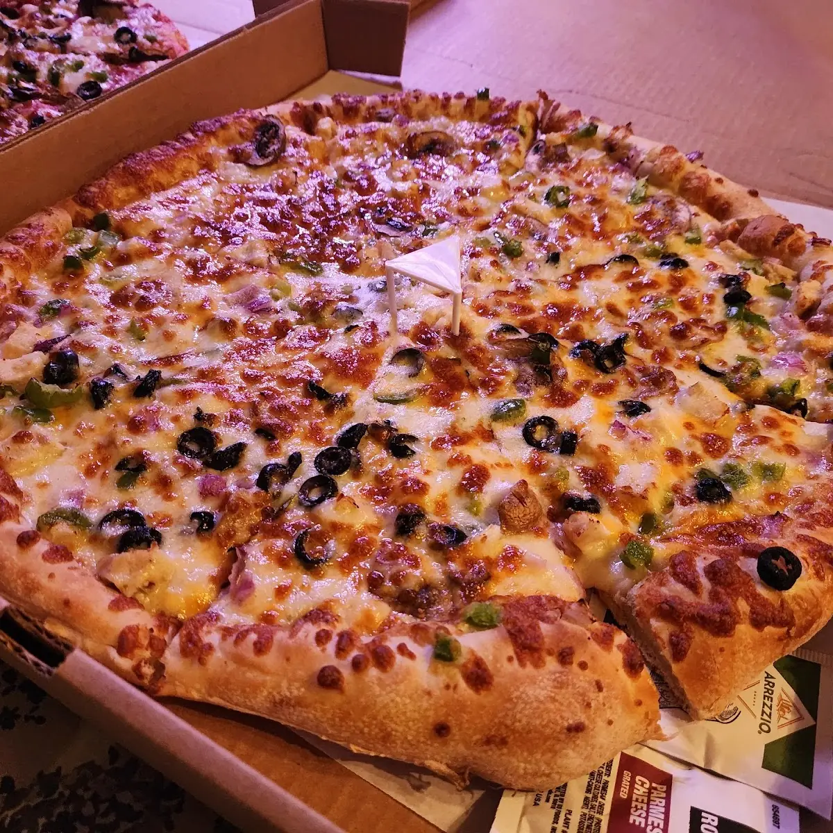 Garlic Chicken Pizza