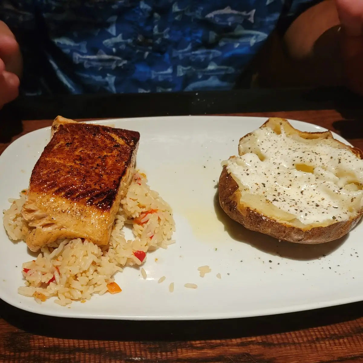 Grilled Salmon
