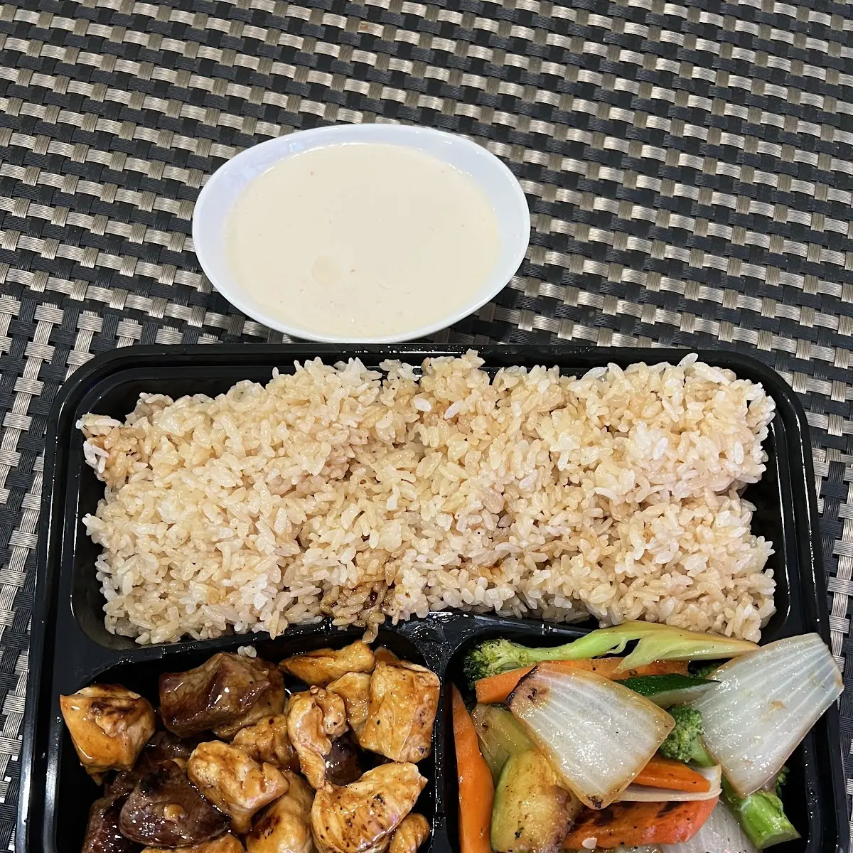 Hibachi Steak and Scallops