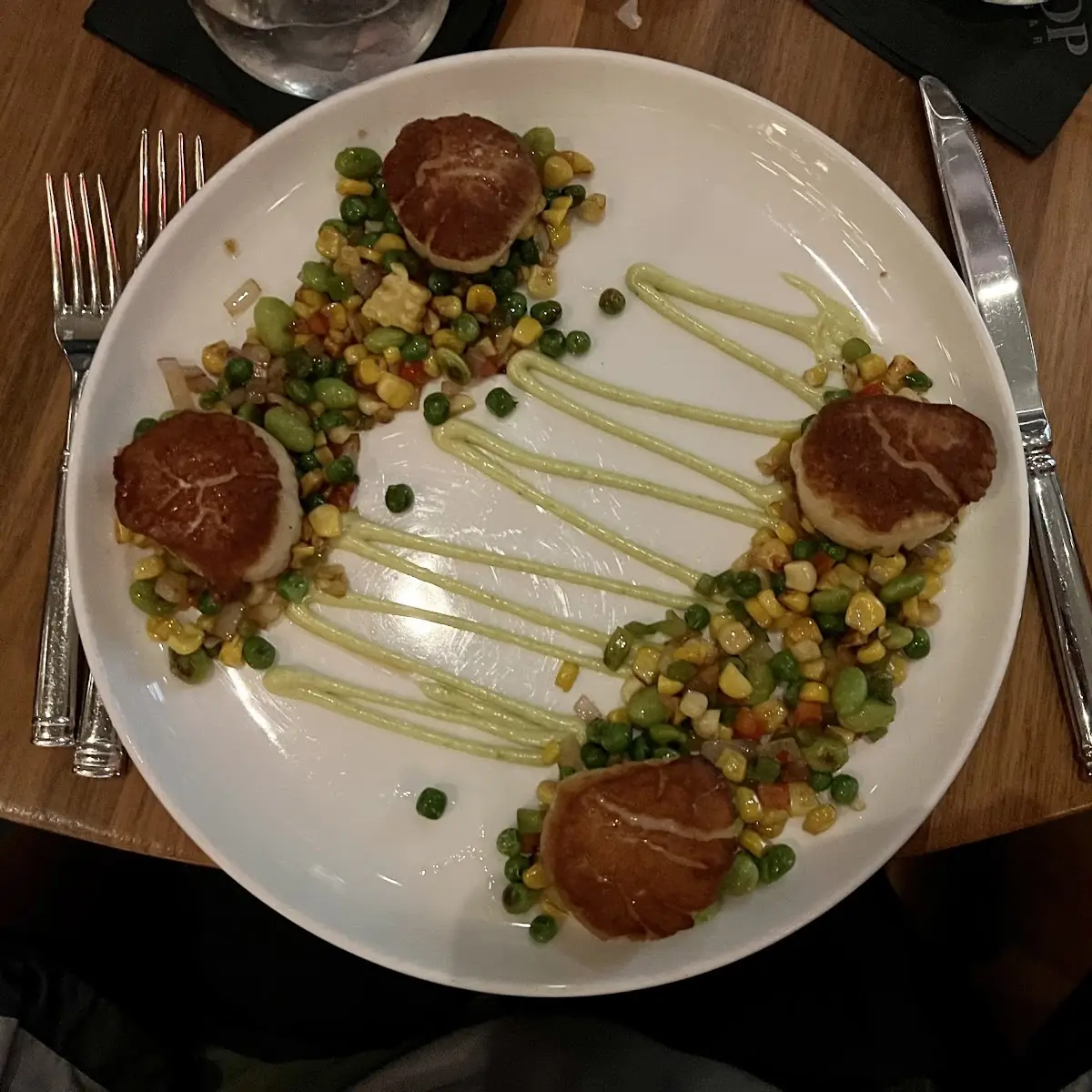 Pan Seared Sea Scallops