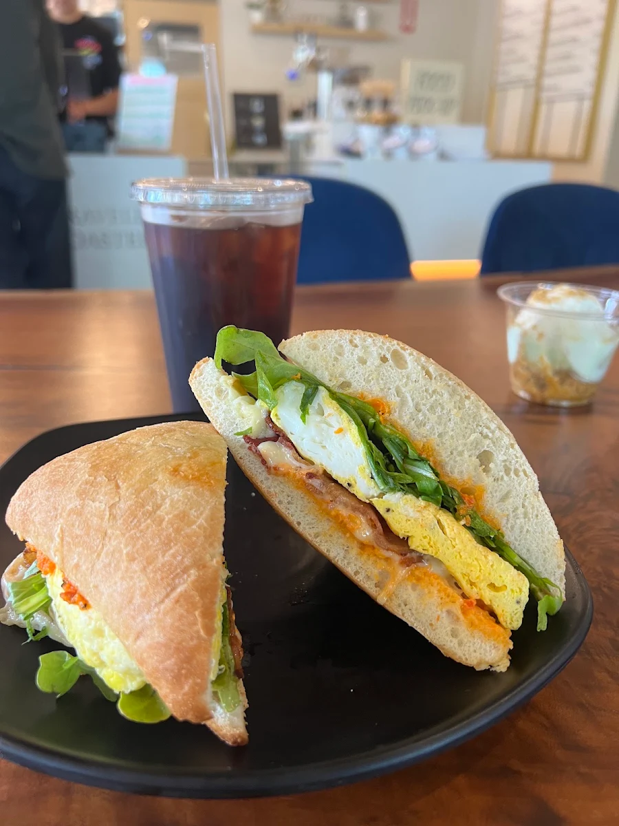 Breakfast Sandwich with Bacon