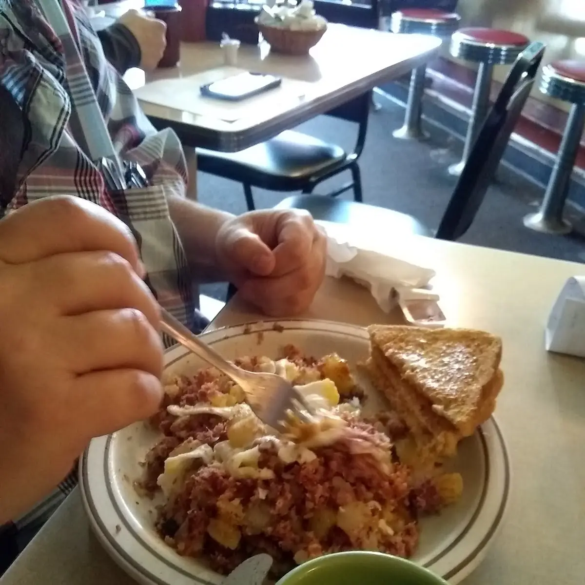 Corned Beef Hash and Eggs