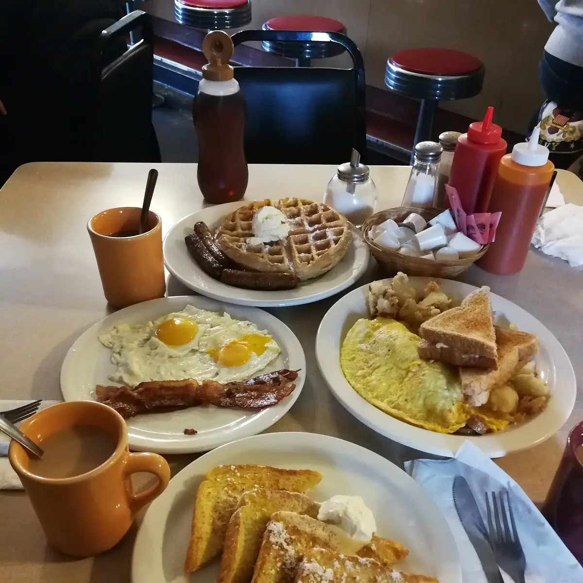 Mile High Buttermilk Pancakes