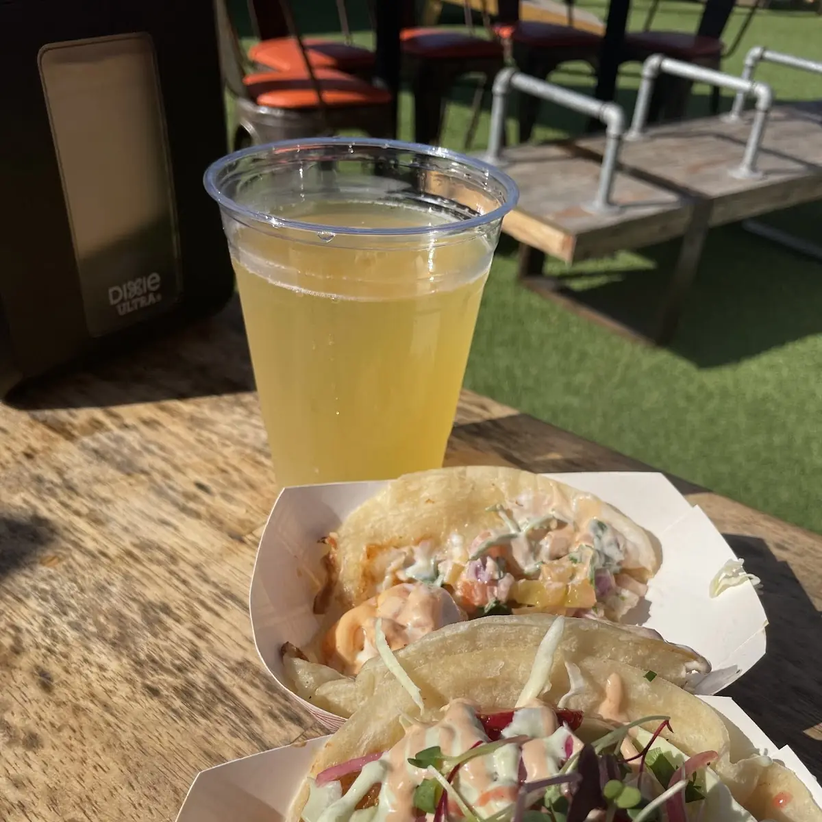 Fish Taco and Chicken Taco