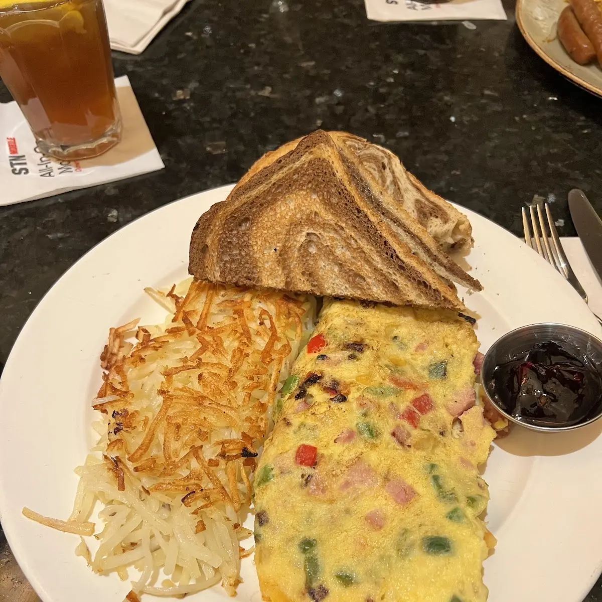 Denver Cheddar Omelet