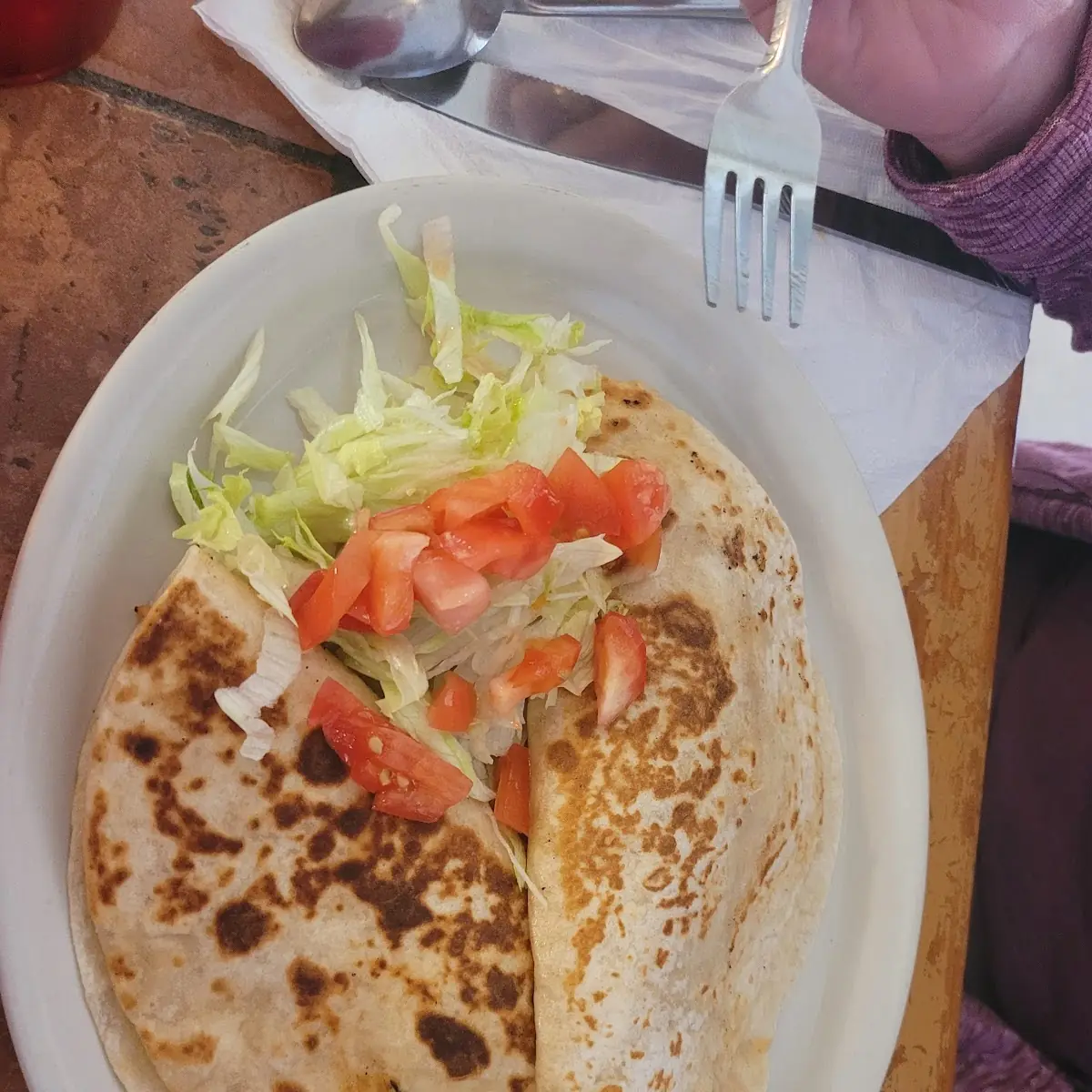 Chicken Quesadilla De Pollo