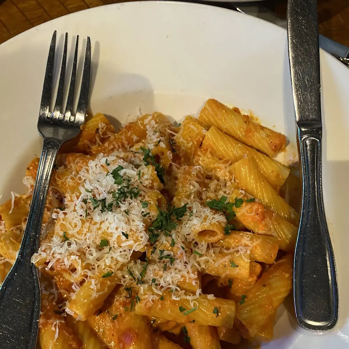 Rigatoni & Vodka Sauce