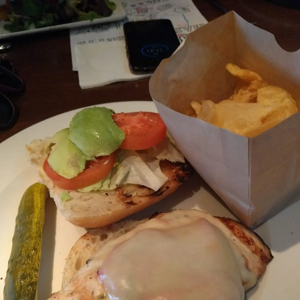 Chicken Avocado Sandwich