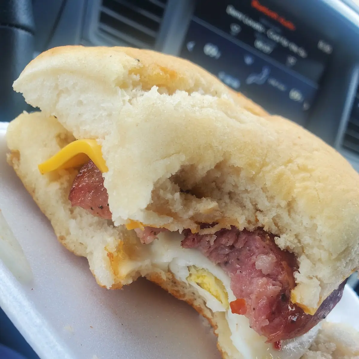Link Sausage Egg and Cheese Biscuit