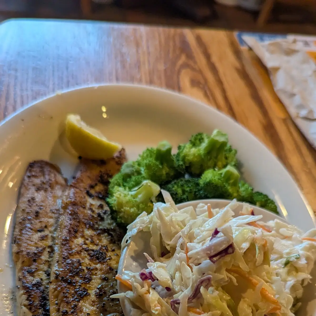 Lemon Pepper Grilled Rainbow Trout