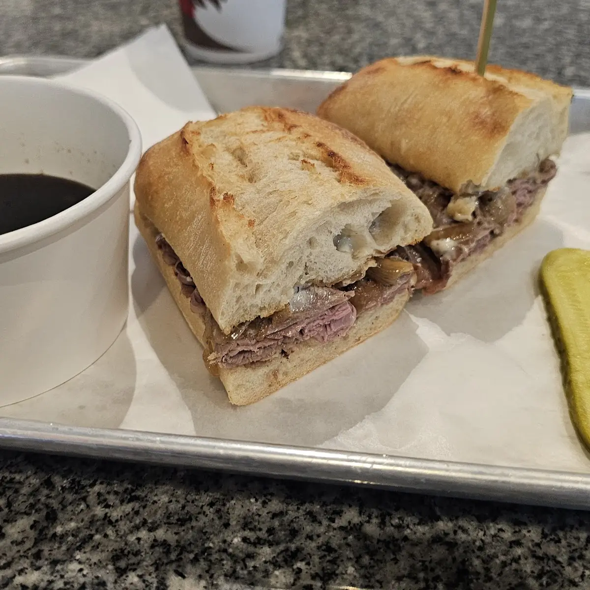 Beef Dip Sandwich