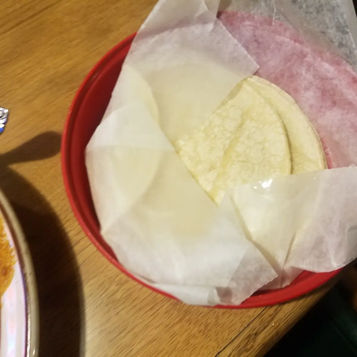 Warm Corn Tortillas