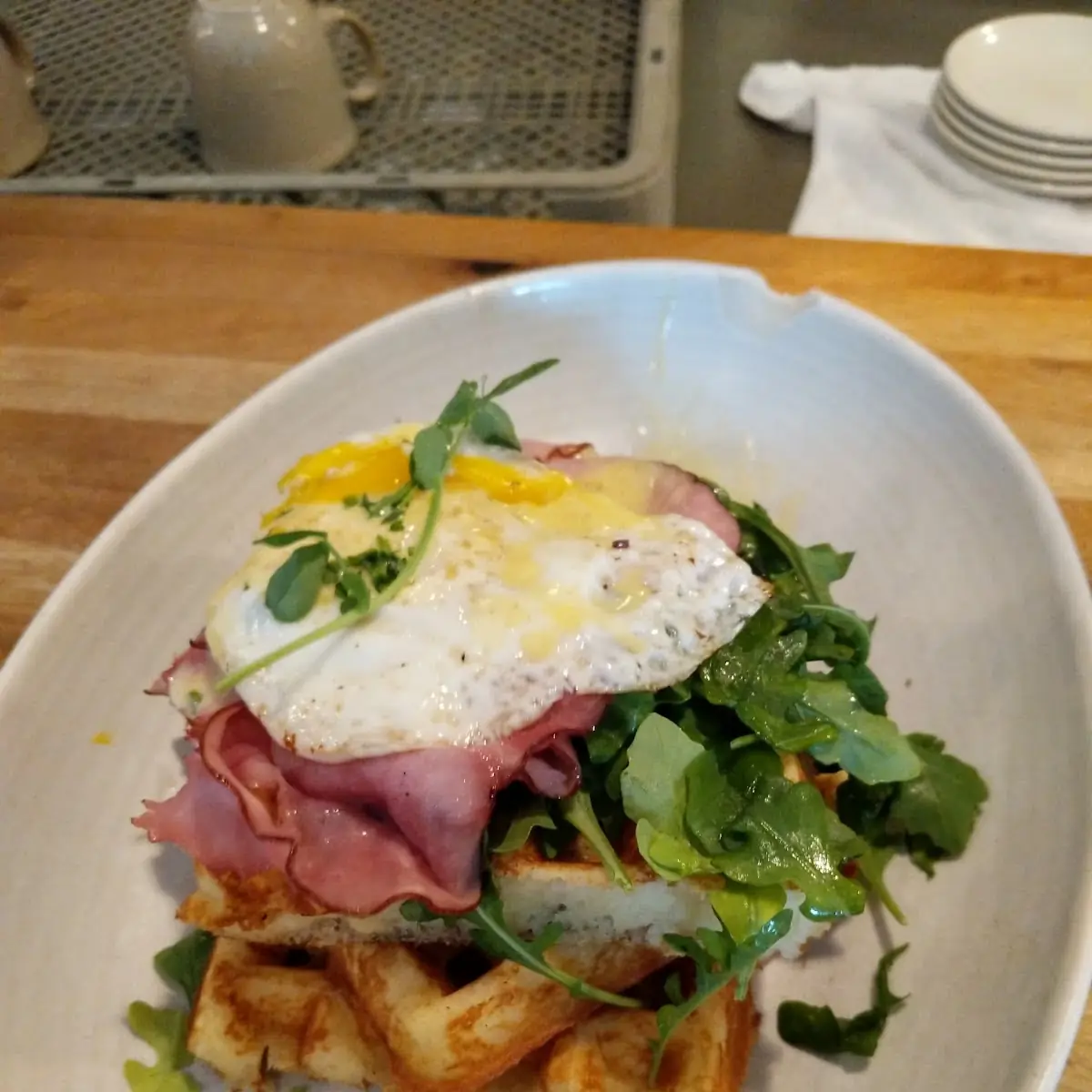 Waffling Heights Sandwich