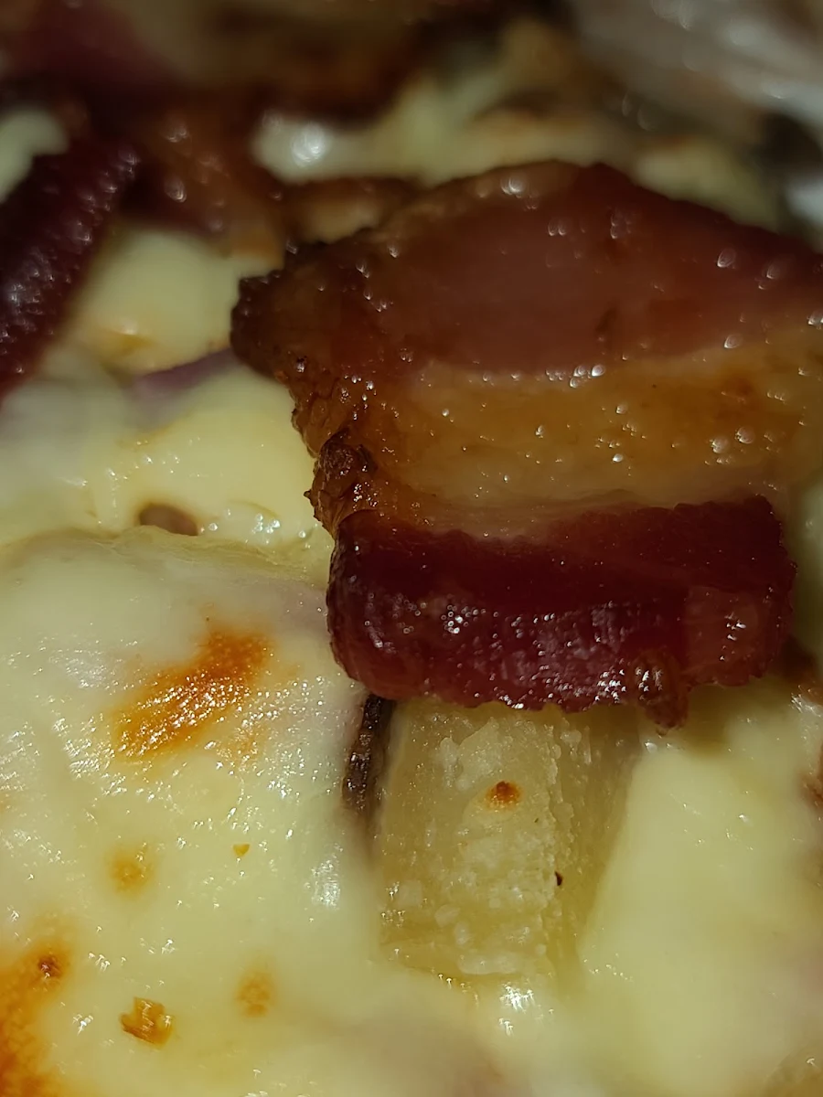 Cheese Bacon Burger Plater