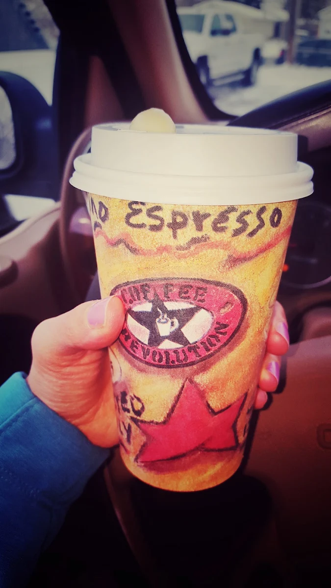 Carmel White Chocolate Latte