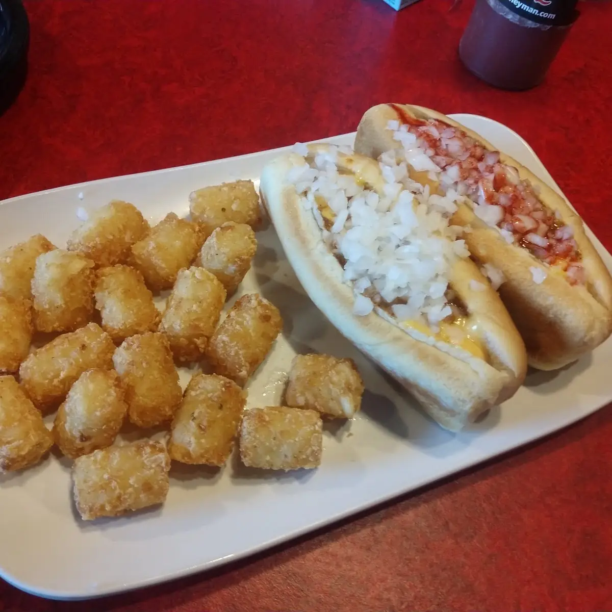 Hungry Man Special w Extra Onions