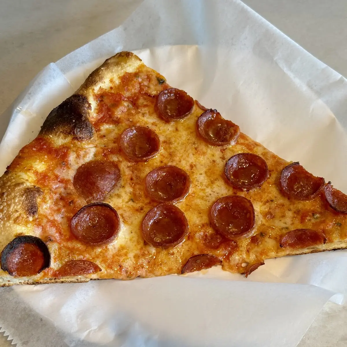 Classic Cheese Pizza Slice