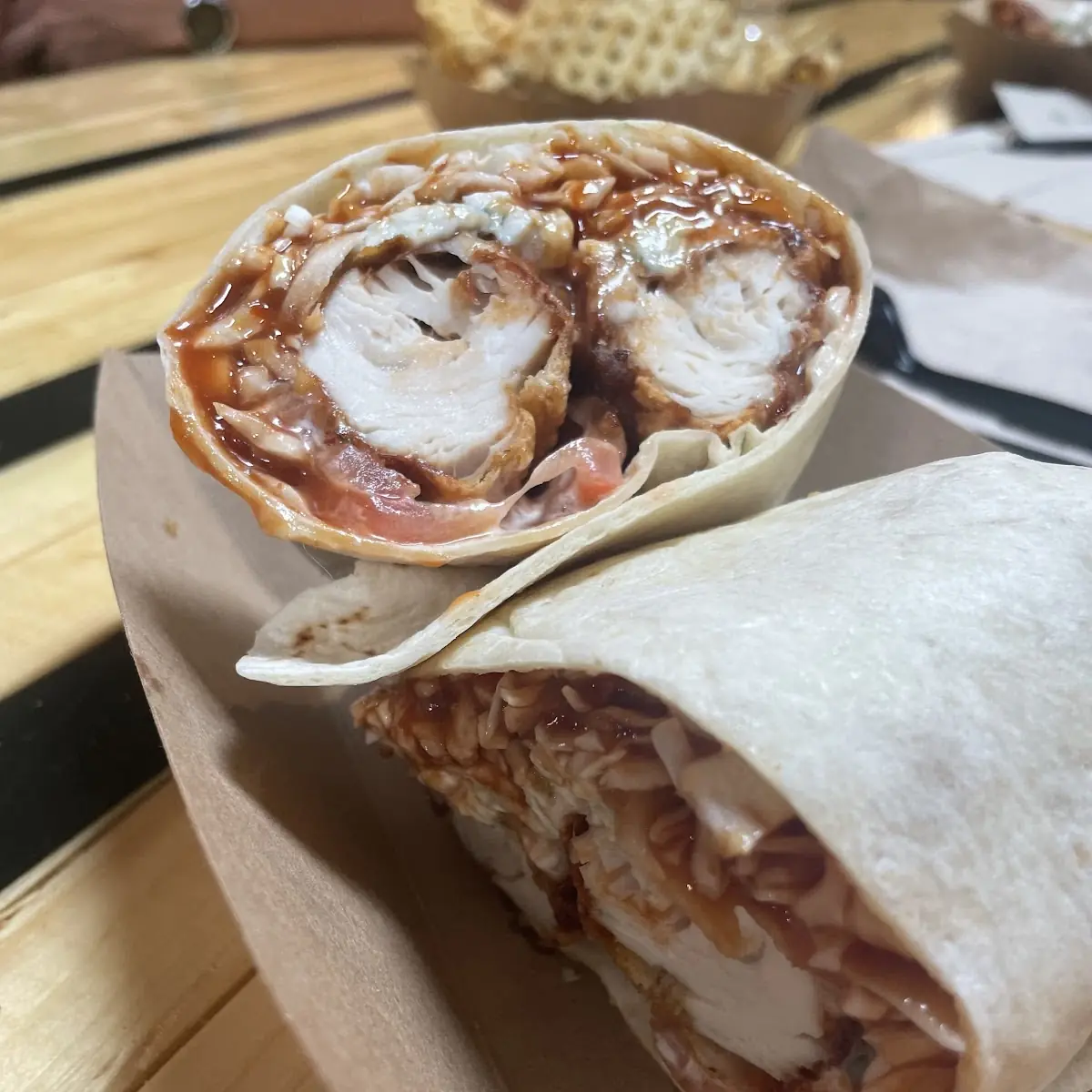 Buffalo Blue Chicken Wrap