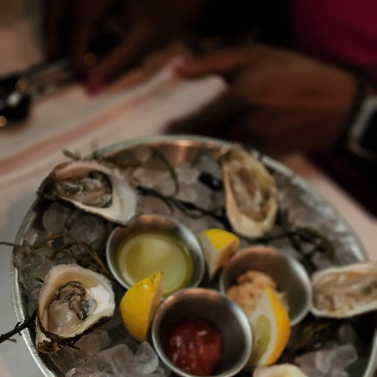 Oysters on the Half Shell with Caviar