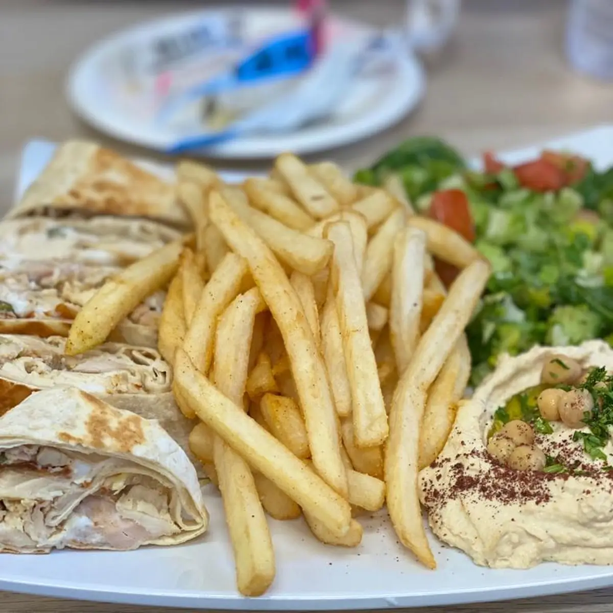 Shawarma Plate Arabic