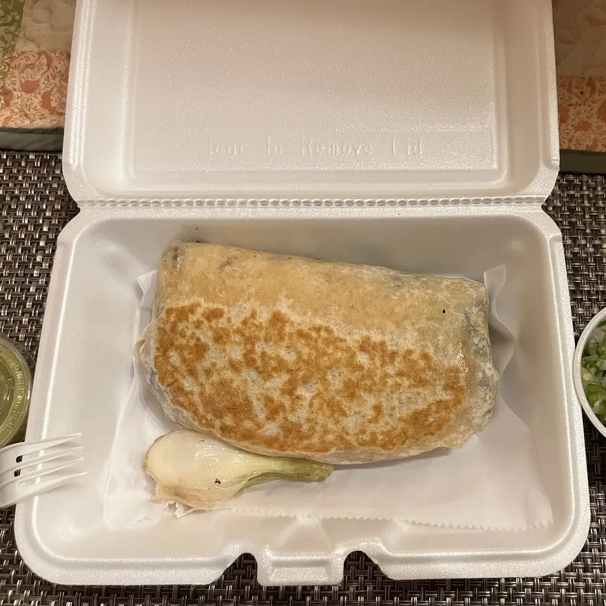 Carne Molida Burrito