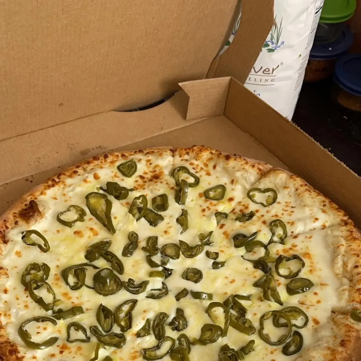 Alfredo Pizza