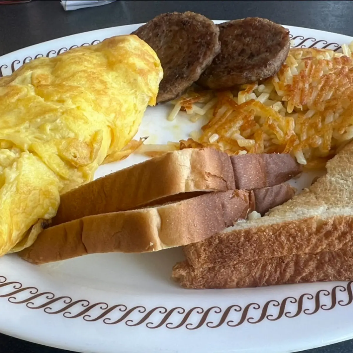 Ham and Cheese Omelette