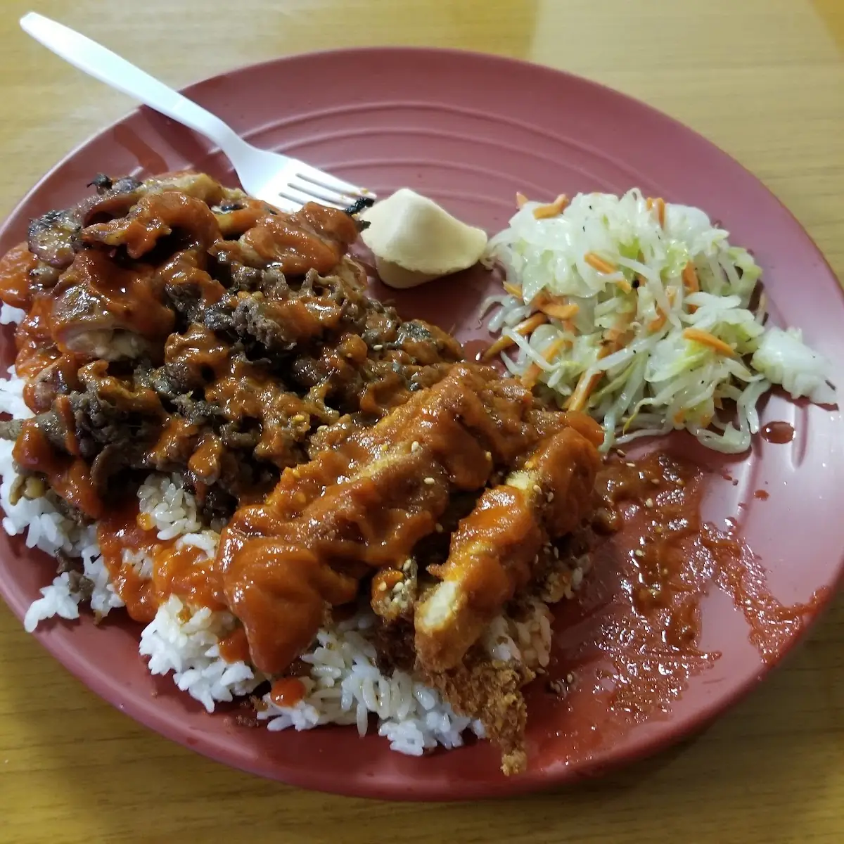 Chicken and Beef Teriyaki