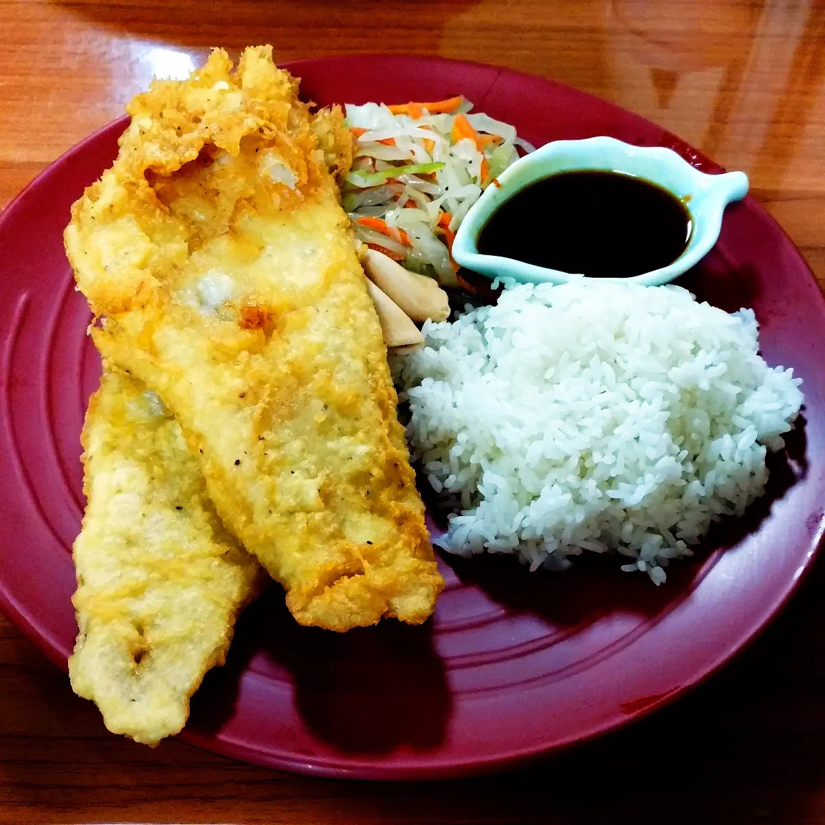 Fried Fish with Rice
