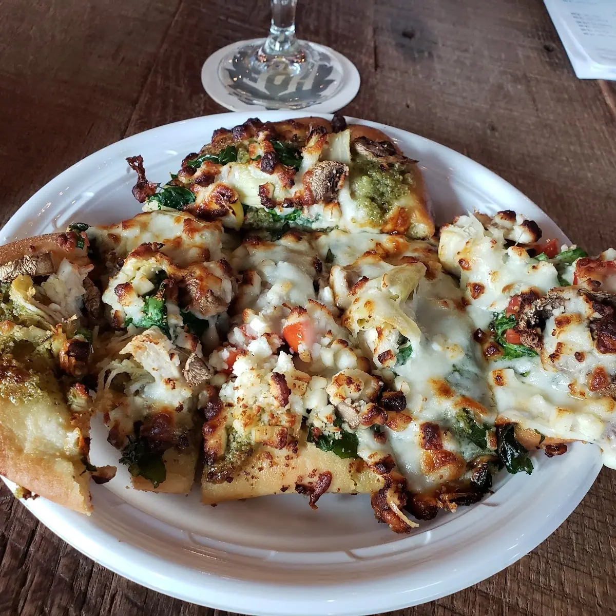 Flatbread Chicken Pizza