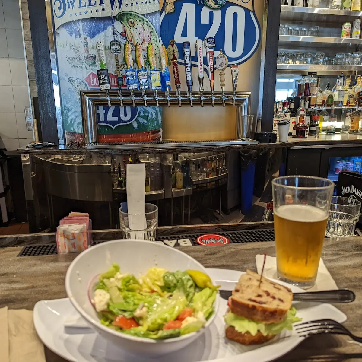 1 2 Chicken Salad Sandwich