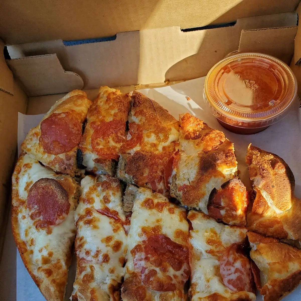 Small Meatball Pepperoni Calzone