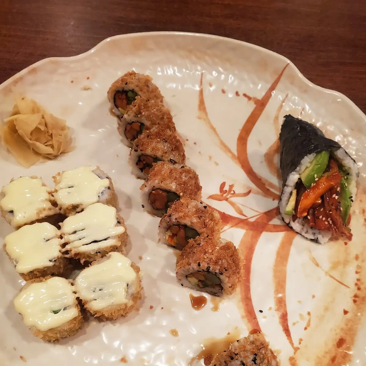 Sweet Potato Hand Roll 1