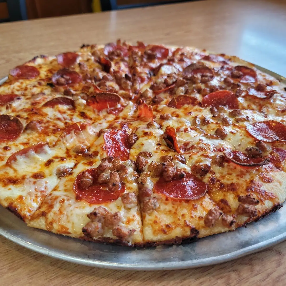 Pepperoni Sausage Pizza