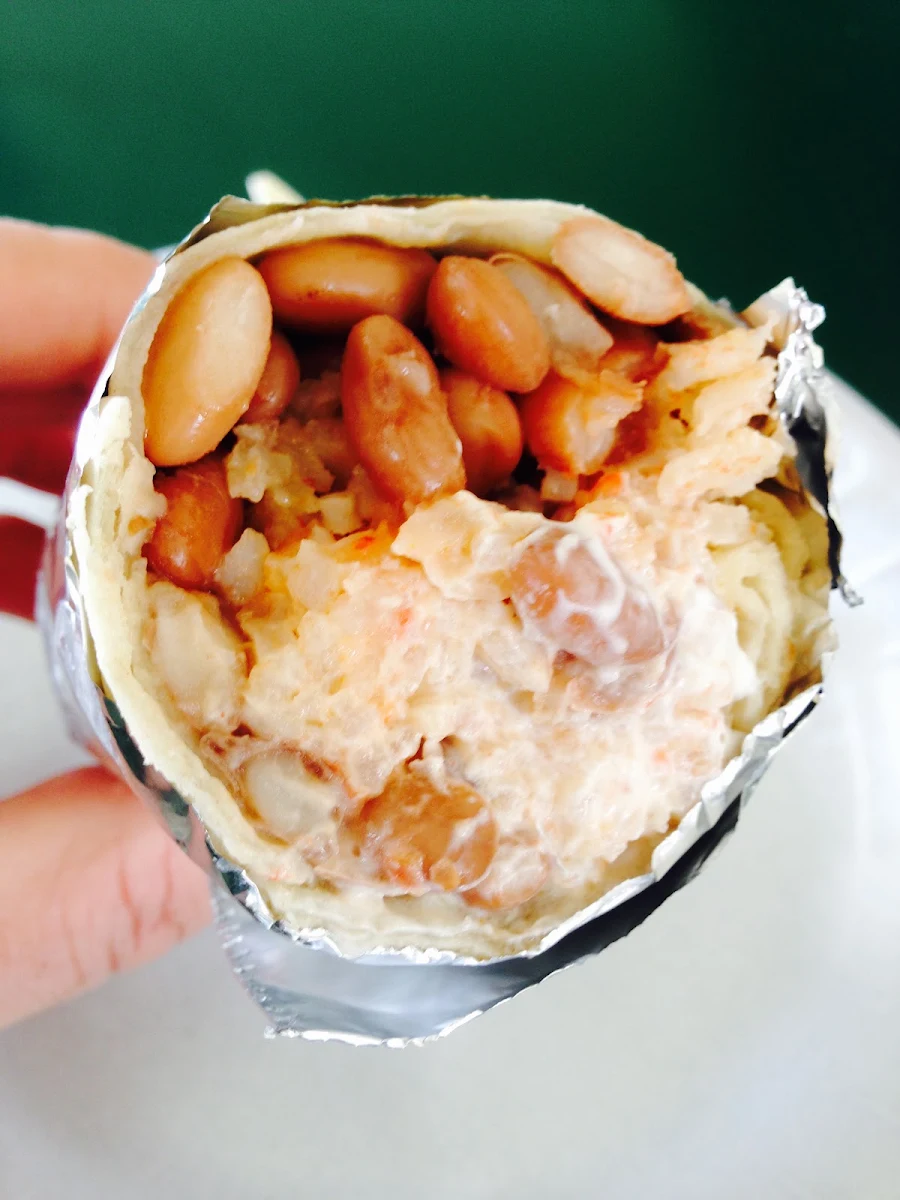Bean and Cheese Burrito