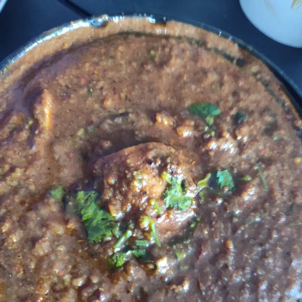 Kal Dosa with Goat Curry