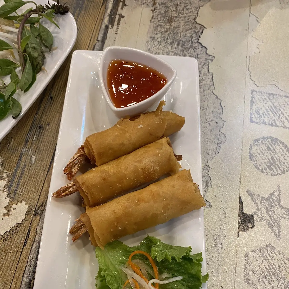 Seafood Egg Rolls