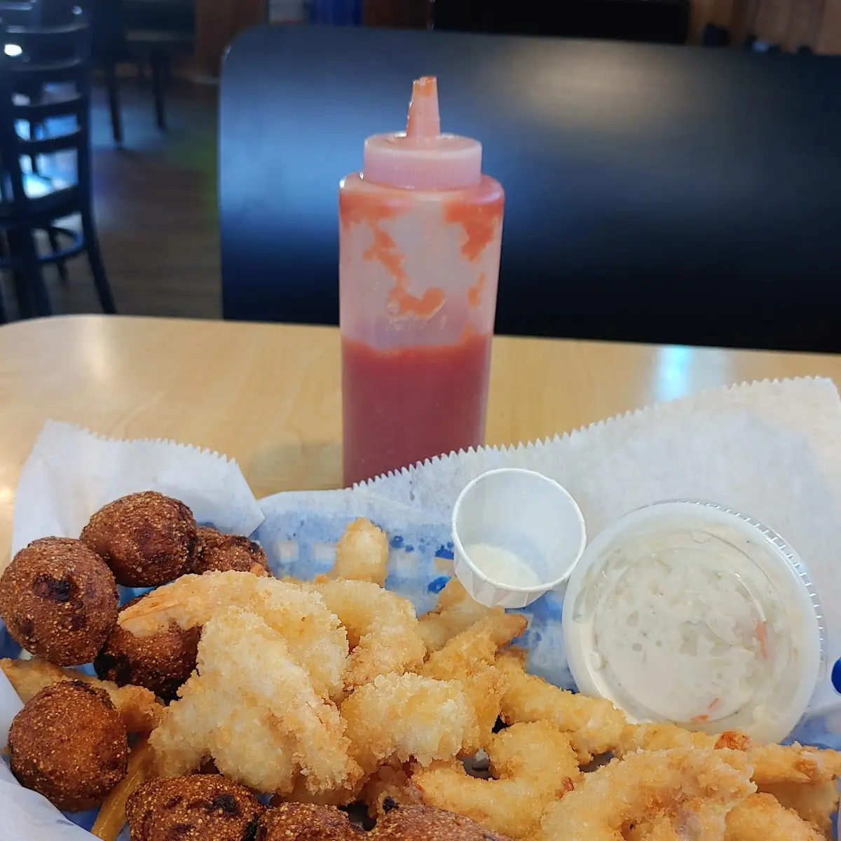 Fried Shrimp Hush Puppies