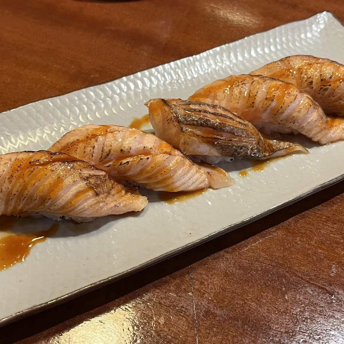 Seared Salmon Sushi