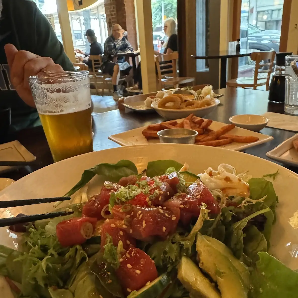 Tuna Poke Salad
