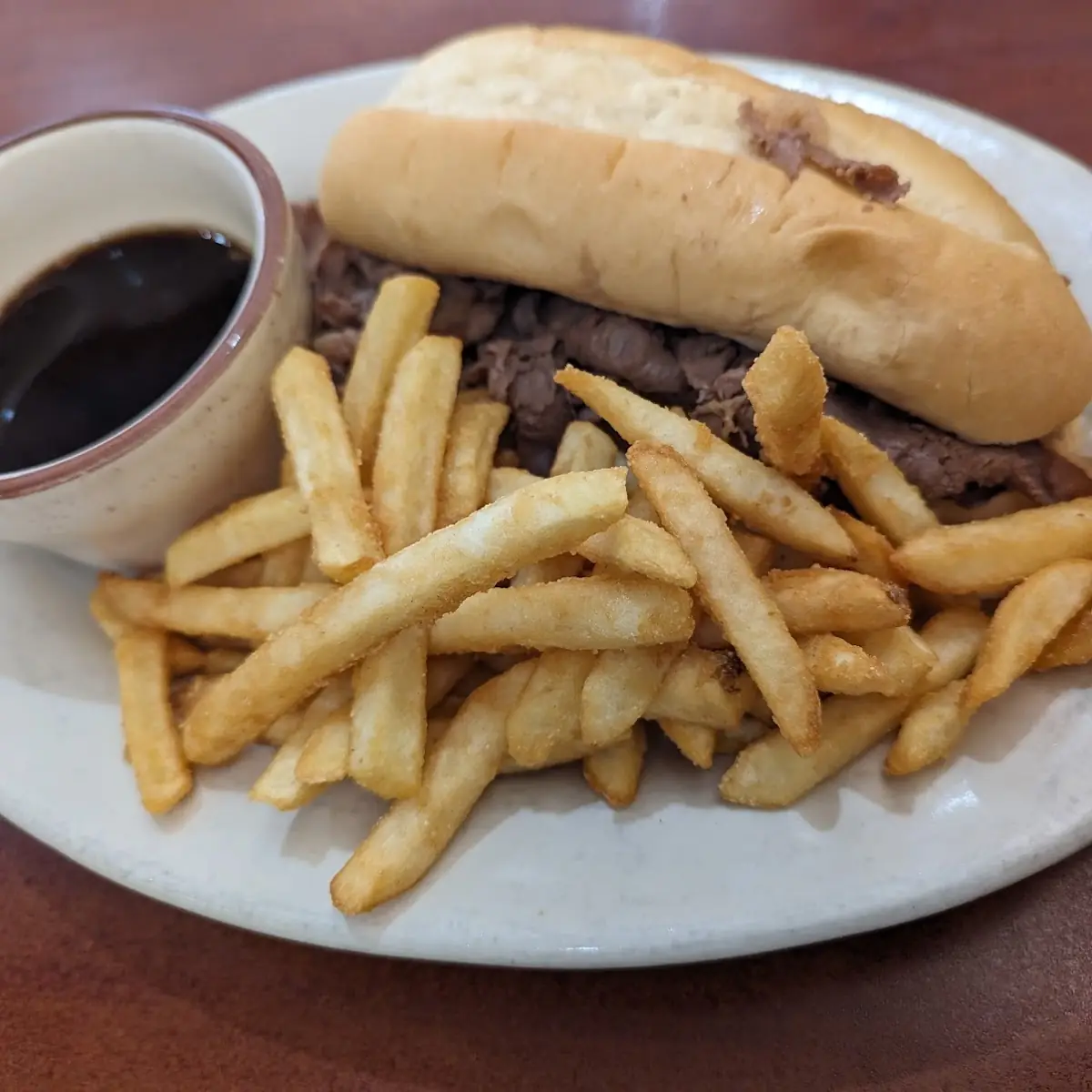 French Dip and Fries