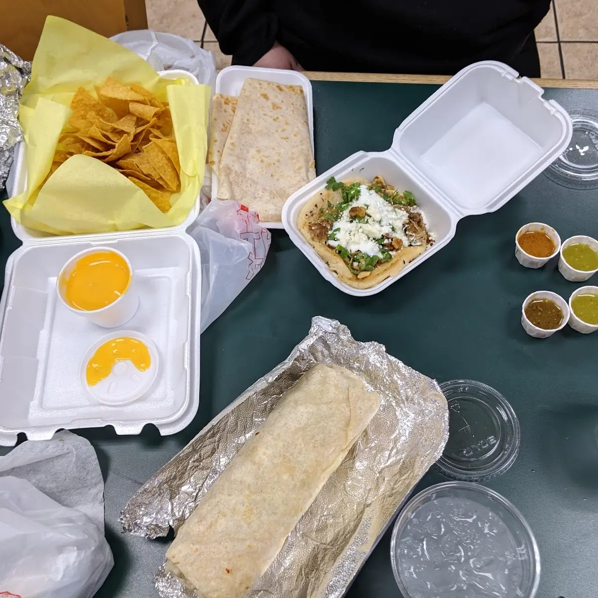 Carnitas Plate with Mini Asada Taco