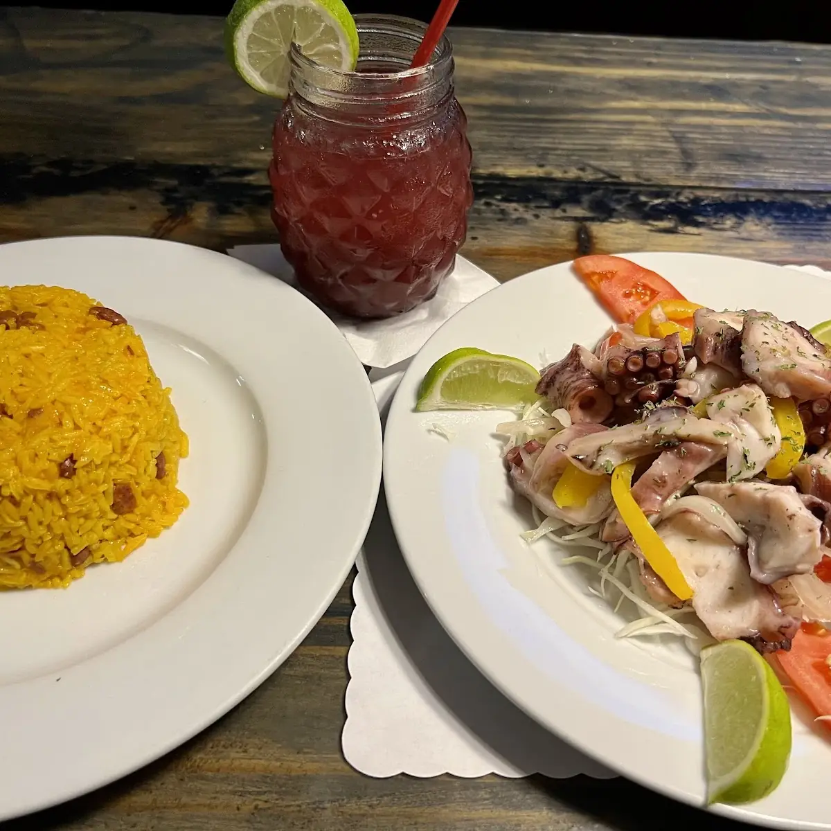 Octopus Salad with Mamposteao