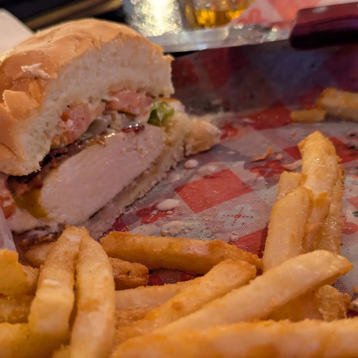 Chicken Bacon Ranch Sandwich