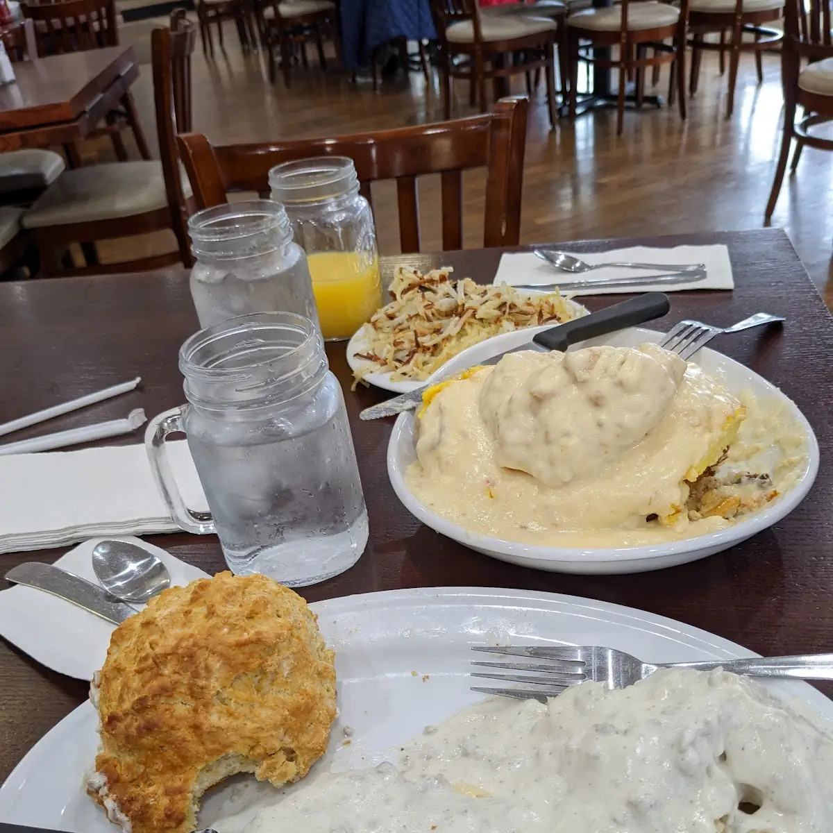 Country Fried Steak & Eggs