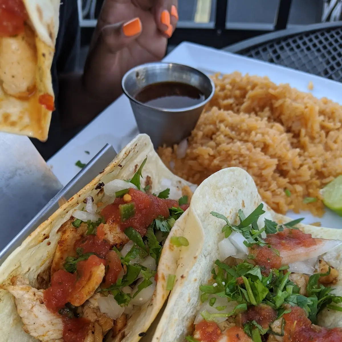 Chicken Mexican Street Tacos
